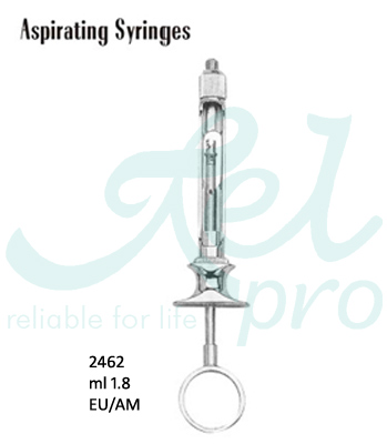 Aspirating Syringe 1.8 ML