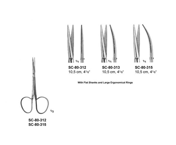 Dissecting Scissors SC-80-312-315