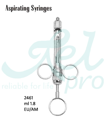 Aspirating Syringe 1.8 ML