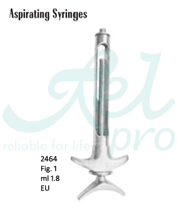 Aspirating Syringe 1.8 ML Fig 1