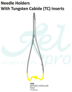 Mathieu Vascular Hosel Needle Holders TC - Relpro