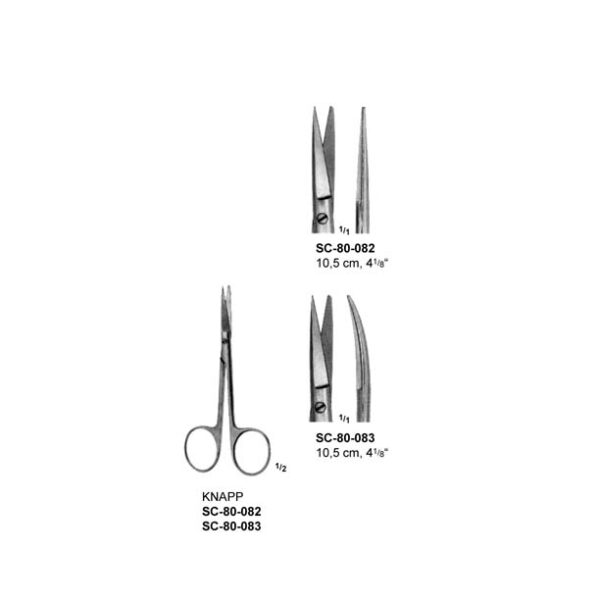 Knapp Delicate Surgical Scissors SC-80-082-083