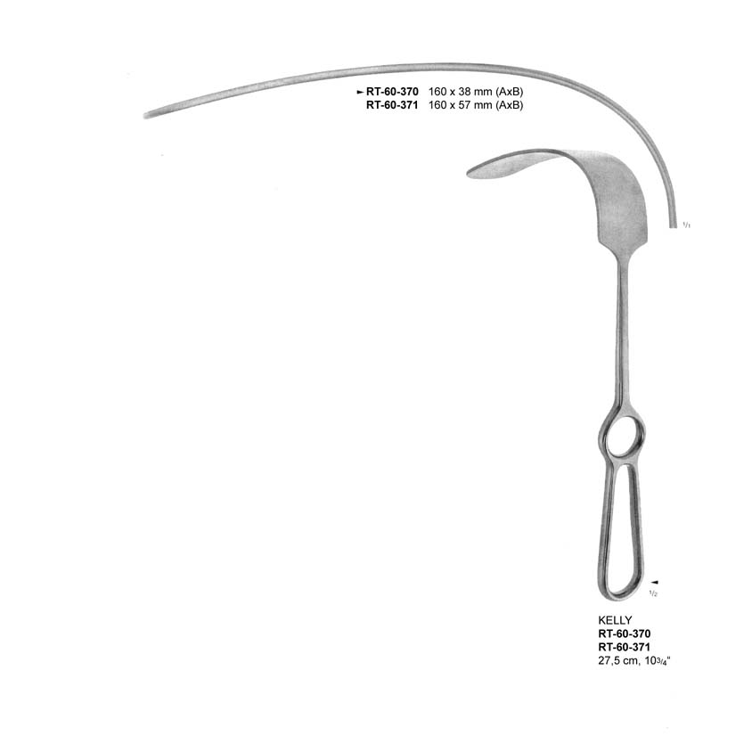 KELLY RETRACTORS FOR DEEP SURGERY 27.5 CM Relpro