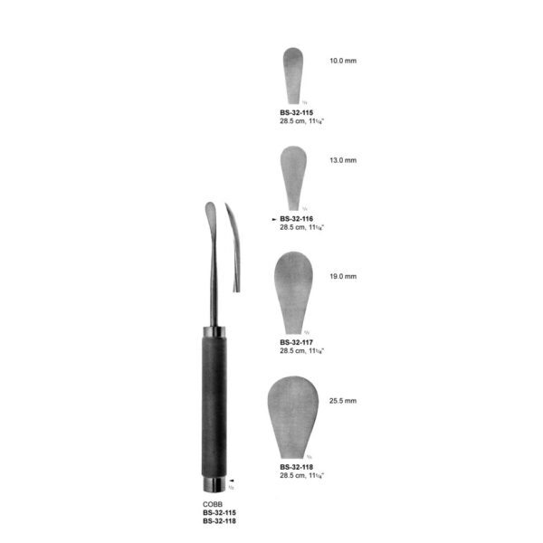 COBB Raspatories – Precision Surgical Instruments by Relpro