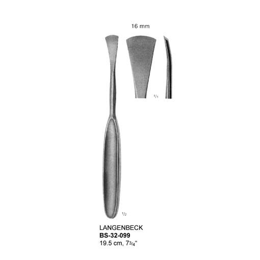 LANGENBECK RASPATORIES FIG.2, 16 MM – 19.5 CM - Relpro