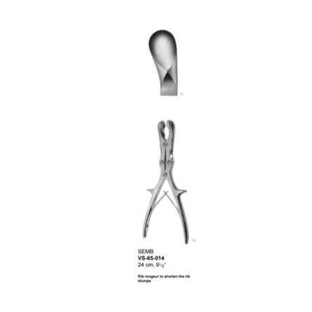 Semb Rib SEMB RIB RONGEUR, TO SHORTEN THE RIB STUMPS – 24 CM - Relpro